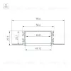 Профиль Arlight FANTOM-W49-2000 ANOD 046430 046430 - 3