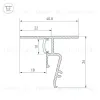Профиль Arlight STRETCH-SHADOW-M-CEIL-2000 BLACK (A2-CONTOUR-PRO) 040703(1) 040703(1) - 3
