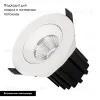 Встраиваемый светильник Arlight MS-ATOLL-BUILT-TURN-R94-10W Warm3000 (WH, 60 deg, 230V) 044603 044603 - 2
