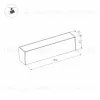 Трековый магнитный светильник Arlight MAG-FLAT-45-L205-6W Day4000 (BK, 100 deg, 24V, DALI) 046572 046572 - 3