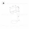 Трековый магнитный светильник Arlight MAG-SPOT-45-R65-18W Day4000 (BK, 36 deg, 24V, DALI) 046594 046594 - 6