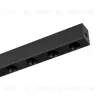 Трековый магнитный светильник Arlight MAG-DOTS-25-L200-6W Warm3000 (BK, 30 deg, 24V, DALI) 046323 046323 - 1