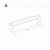 Трековый магнитный светильник Arlight MAG-FLAT-25-L800-24W Day4000 (BK, 100 deg, 24V, DALI) 046336 046336 - 6