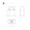 Трековый магнитный светильник Arlight MAG-ORIENT-BABY-S36x21-2W Warm3000 (BK, 24 deg, 48V) 043291 043291 - 3