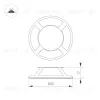 Накладка Arlight ART-DECK-CAP-LID4-R65 (SL, STEEL) 045353 045353 - 4