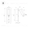 Спот Arlight SP-BED-CHARGE-BUILT-S80x230-3W Warm3000 (WH, 20 deg, 230V, USB-A, USB-C) 046881 046881 - 2