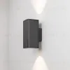 Уличный настенный светильник Arlight LGD-EVO-WALL-TWIN-S100x100-2x12W Warm3000 (GR, 44 deg, 230V) 046195 046195 - 2