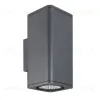 Уличный настенный светильник Arlight LGD-EVO-WALL-TWIN-S100x100-2x12W Warm3000 (GR, 44 deg, 230V) 046195 046195 - 1