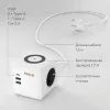 Розеточный блок 3-местный + 3 USB + беспроводная зарядка Werkel 4690389204265 W6513501 a066454 4690389204265 - 4