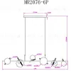 Подвесная люстра Myfar Francis MR2076-6P MR2076-6P - 6