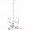 Люстра на штанге Myfar Charlotte MR2100-5C MR2100-5C - 6