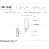 Бра Belfast Malone 6035-1 BL CL 6035-1 BL CL - 9