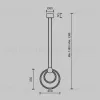 Подвесной светильник Maytoni Link MOD357PL-L14BS3K MOD357PL-L14BS3K - 6