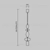 Подвесной светильник Maytoni Monochrome MOD071PL-L8B3K2 MOD071PL-L8B3K2 - 6