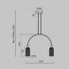 Подвесной светильник Maytoni Antic MOD302PL-02CG MOD302PL-02CG - 7