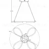 Подвесная люстра Freya Jumbo FR6047PL-L70W FR6047PL-L70W - 3