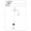 Подвесной светильник iLedex Delta 2361-1 BK+SL 2361-1 BK+SL - 3