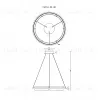 Подвесная люстра iLedex Meridian C4716-60 GD C4716-60 GD - 2