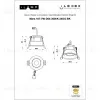 Встраиваемый светильник iLedex Mars 107-7W-D64-3000K-24DG-BK 107-7W-D64-3000K-24DG-BK - 5