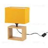 Настольная лампа Uniel UML-B401 E27 ORANGE/WOOD UL-00010955 UML-B401 E27 ORANGE/WOOD - 2