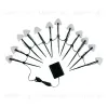 Садовый светильник на солнечной батарее Uniel USL-S-830/PM020 MULTICOLOR MUSHROOMS SET12 UL-00011676 USL-S-830/PM020 MULTICOLOR MUSHROOMS SET12 - 1