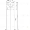 Ландшафтный светильник Arte Lamp Heather A4416PA-1BK A4416PA-1BK - 3