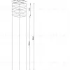 Ландшафтный светильник Arte Lamp Heather A4418PA-1BK A4418PA-1BK - 3