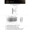 Настенный светильник Aployt Zhozefina APL.849.11.03 APL.849.11.03 - 2
