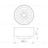 Рефлектор с посадочным кольцом Arlight LGD-REFLECTOR-RING-R85 (WH) 046769 046769 - 2