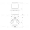 Насадка кадрирующая Arlight LGD-CROPLENS-R85 (WH) 046747 046747 - 2