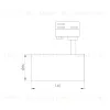 Трековый трехфазный светильник Arlight LGD-CALIPSO-4TR-R85-20W Day4000-MIX 046739 046739 - 3