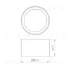 Кольцо антибликовое Arlight LGD-ANTIGLARE-RING-R85 (BK) 046757 046757 - 2
