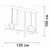 Подвесная люстра Vitaluce V3095-1/5S V3095-1/5S - 2