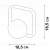 Настенный светильник Vitaluce V46120-1/1A V46120-1/1A - 2