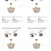 Люстра на штанге Vitaluce V5882-8/5PL V5882-8/5PL - 3