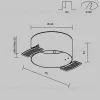 Аксессуар для встраиваемого светильника Maytoni Downlight DLA032-TRS12-W DLA032-TRS12-W - 8