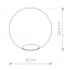 Плафон Nowodvorski Cameleon Sphere XL 8527 8527 - 3