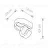 Крепление для светильника Nowodvorski Cameleon Mounting B 8393 8393 - 2