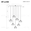 Подвесная люстра ST Luce Waterfall SL6017.101.07 SL6017.101.07 - 7