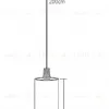Подвесной точечный светильник Fiberli Tube460WW 12110203 12110203 - 6