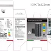 Уличный настенный светильник Arte Lamp Hyadum A3458AL-1BK A3458AL-1BK - 3