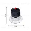 Встраиваемый светильник Favourite Mortise 4421-1C 4421-1C - 2