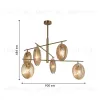 Люстра на штанге F-Promo Media 4485-6C 4485-6C - 3