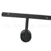 Трековый магнитный светильник iLedex Vision ZOOM 4822-020-D47-10W-10/60DG-3000K-BK ZOOM 4822-020-D47-10W-10/60DG-3000K-BK - 3