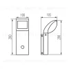 Уличный настенный светильник Kanlux Abete 36573 36573 - 3