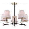 Люстра на штанге Illumico IL0394-5CSQ-24 BK AB CASTOR IL0394-5CSQ-24 BK AB CASTOR - 5