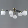 Потолочная люстра Illumico IL0638-6CSQ-24 AB BK LIBRA IL0638-6CSQ-24 AB BK LIBRA - 3