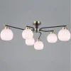 Потолочная люстра Illumico IL0638-6CSQ-24 AB BK LIBRA IL0638-6CSQ-24 AB BK LIBRA - 1