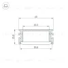 Профиль Arlight FLOOR60-H26-3000 ANOD BLACK 046414 046414 - 3