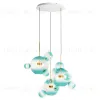 Подвесная люстра Loft IT Bolle 2027-D3 Blue 2027-D3 Blue - 1